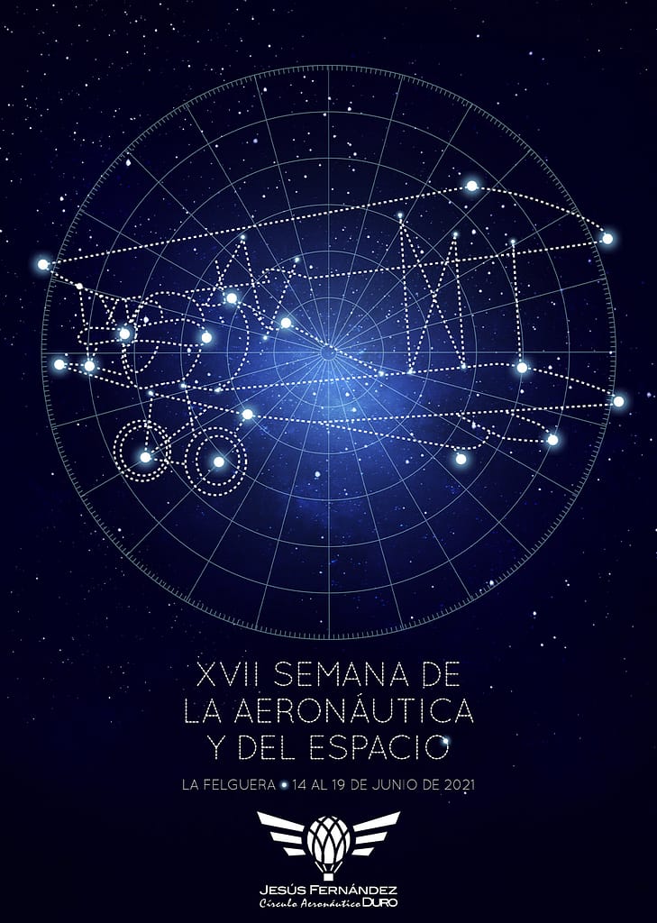 cartel semana de la aeronáutica y del espacio 2021