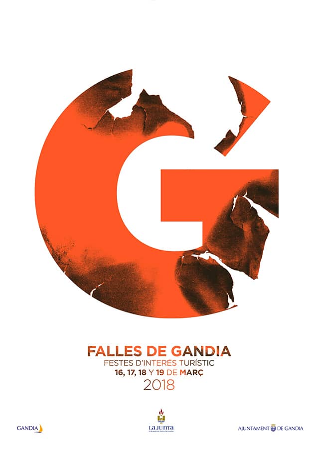 cartel FALLAS GANDÍA