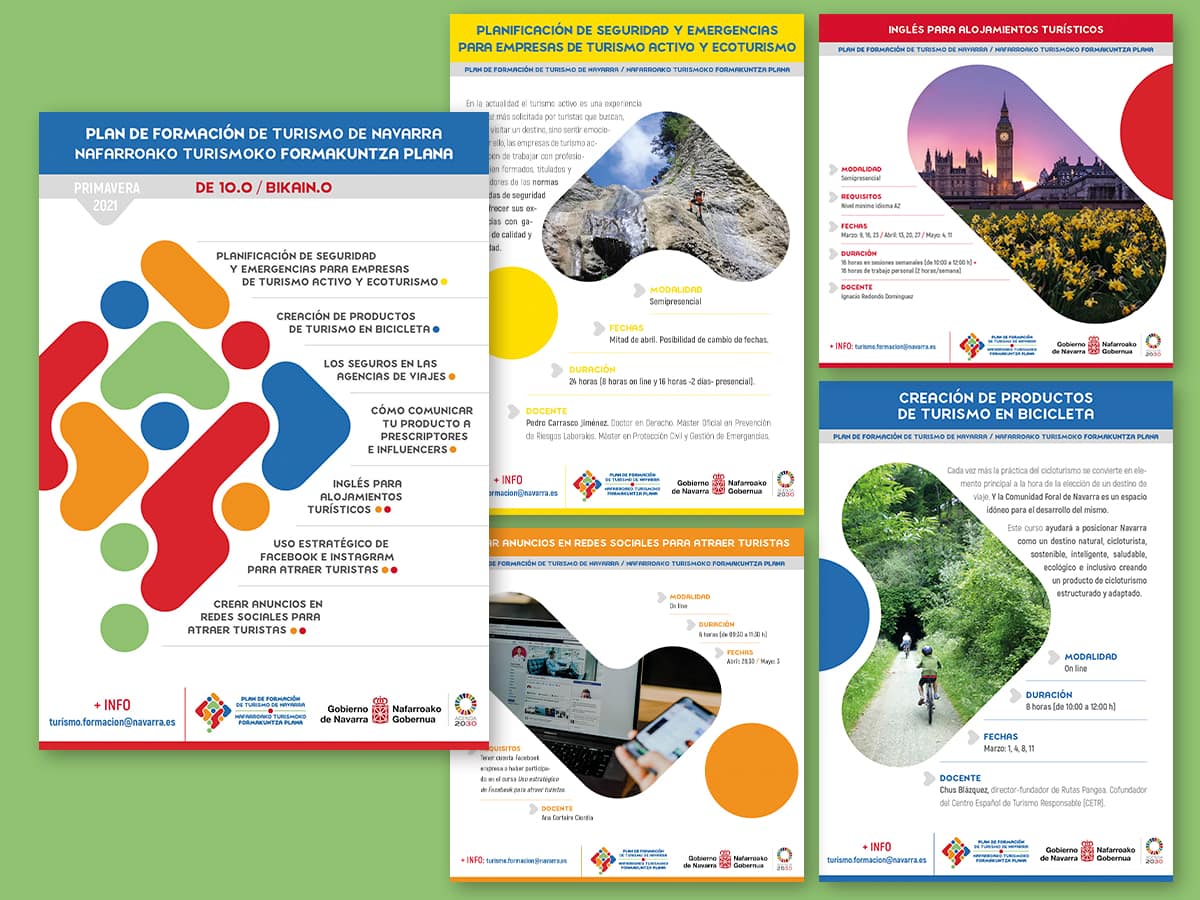plan de formación turismo de Navarra