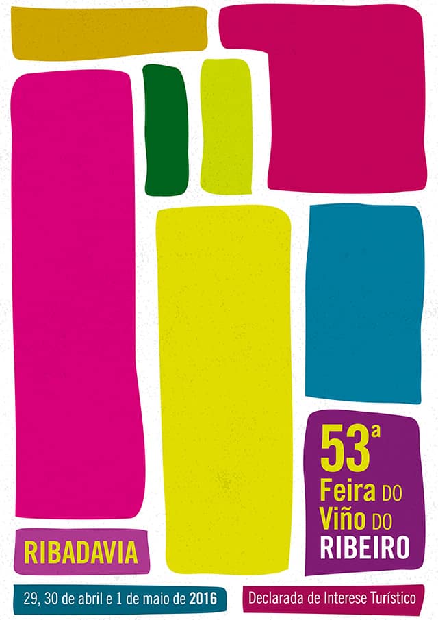 cartel FEIRA VINO RIBADAVIA