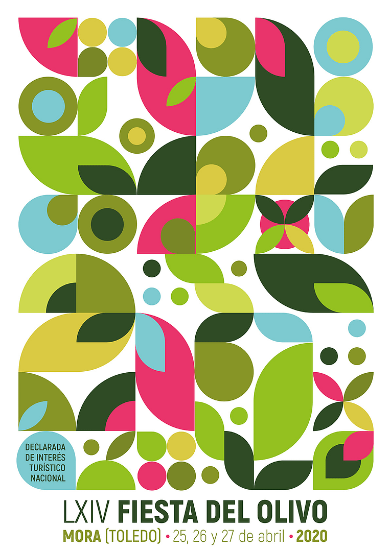 cartel fiesta del olivo Mora 2021